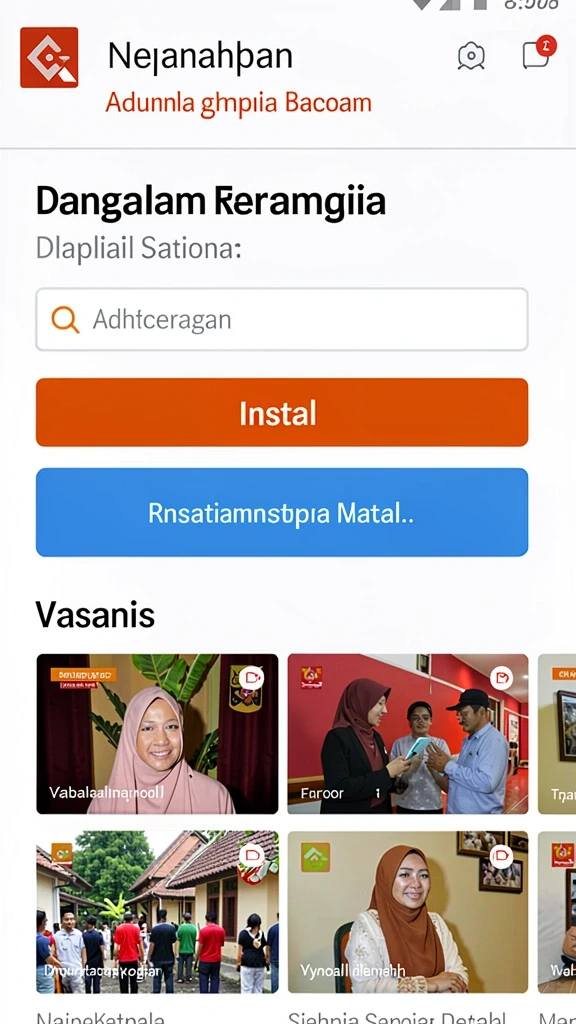 8364 - Screenshot 2: Tampilan karakter yang bisa dikustomisasi.