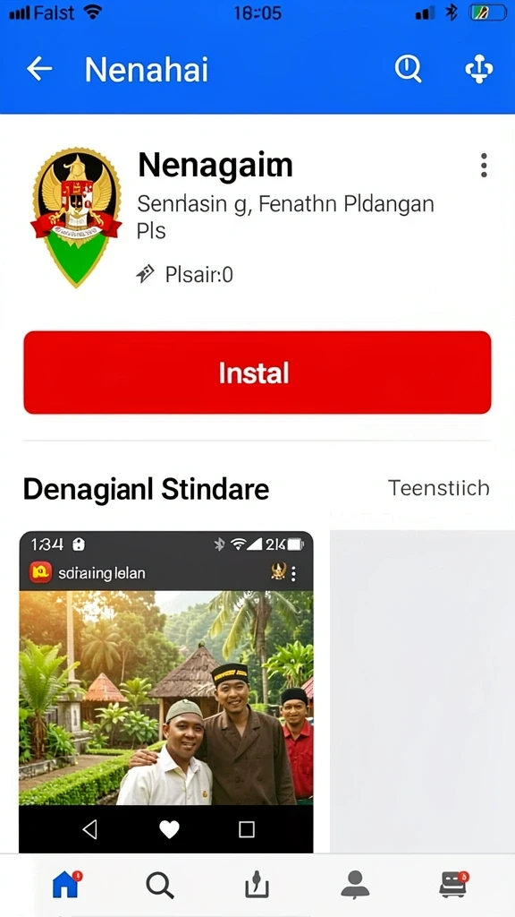 idn89 - Tampilan antarmuka IDN89 yang modern dan menarik.