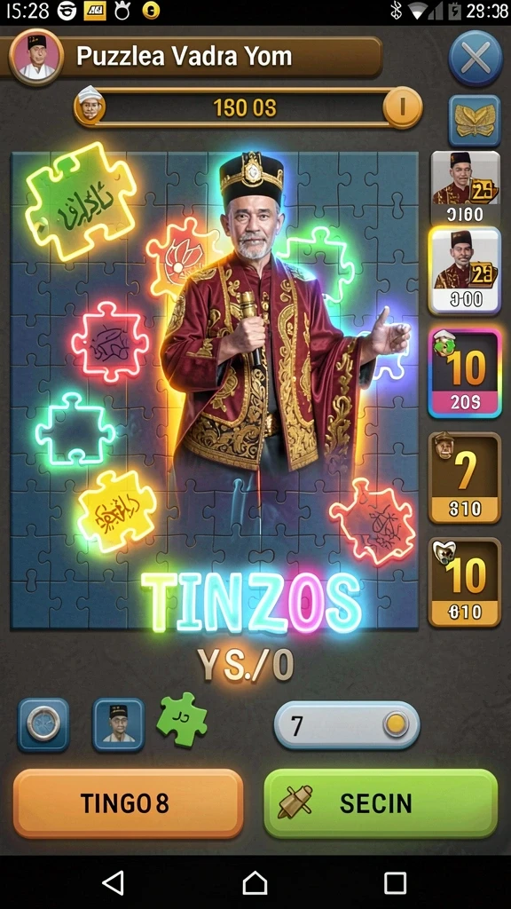 kakrp - Screenshot menunjukkan mode multiplayer dengan teman-teman.