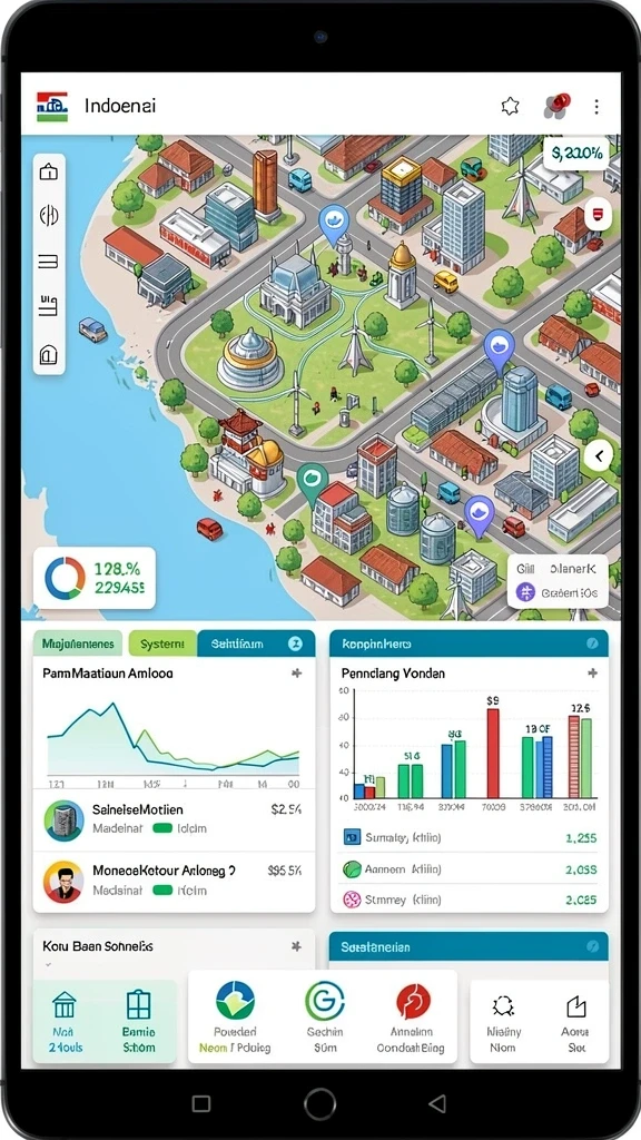 mainduit - Tampilan antarmuka yang bersih dan user-friendly.