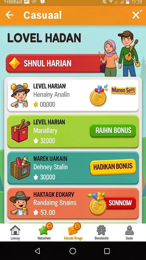 panen138 - Fitur sosial untuk berinteraksi dengan pemain lain.