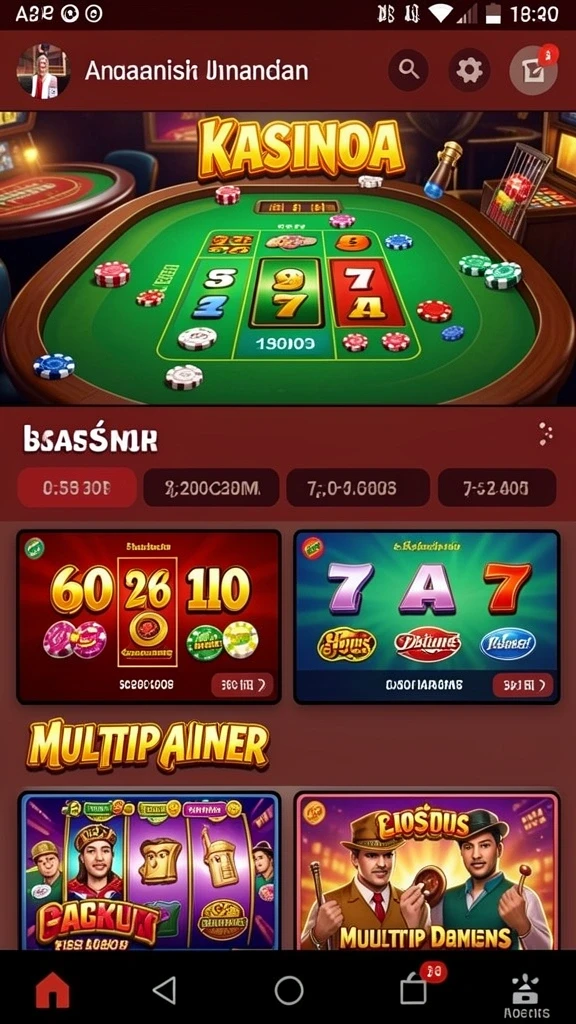 puncaktoto - Tampilan antarmuka yang user-friendly.
