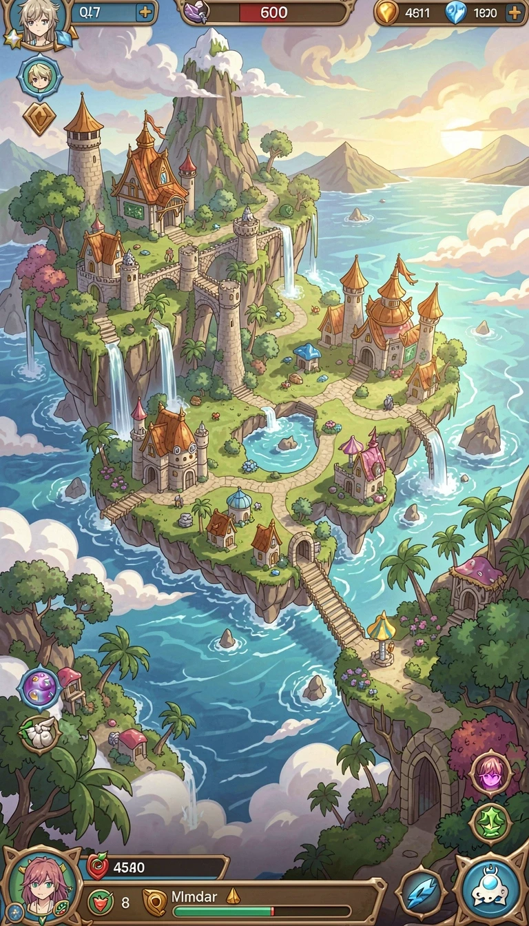 qqnusa - Screenshot interaksi multiplayer yang menyenangkan.