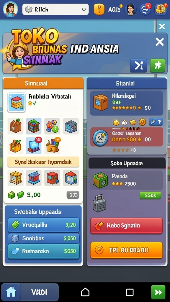 rsnvip8 - Karakter unik yang dapat dipilih oleh pemain.