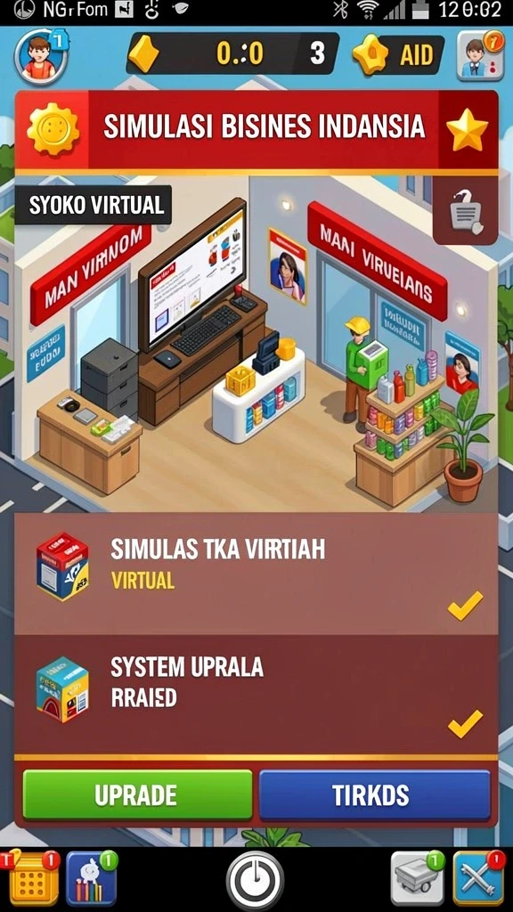 surga77 - Tangkapan layar memperlihatkan level baru yang menantang.