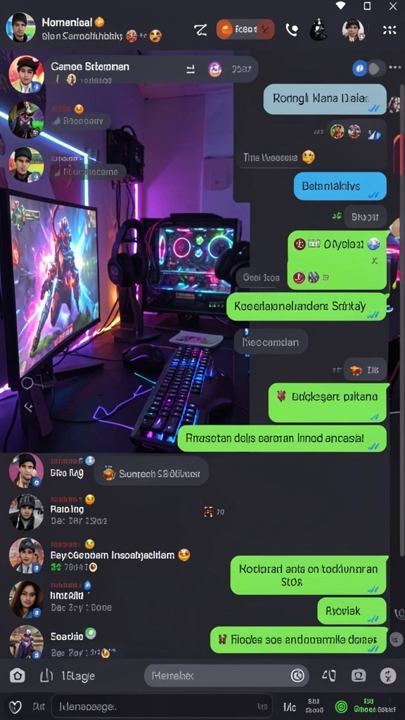 vm777 - Karakter unik yang dapat dimainkan.